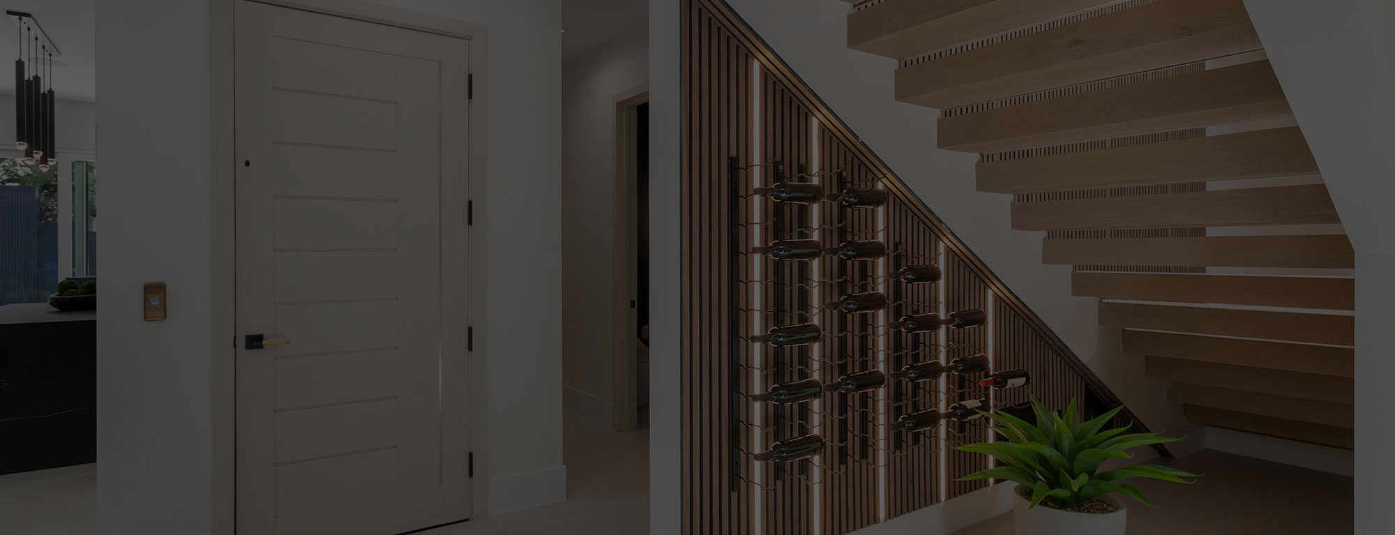 Staircase header